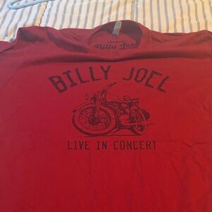 Billy Joel Live in Concert Citizen Park T-Shirt front and back print